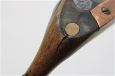 Morris w/Brass Plate Insert Mallet Putter