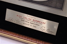 Chi Chi Rodriguez's World Ambassador Of Golf Plaque From The University Of Minnesota 