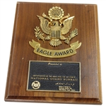 Four (4) Chi Chi Plaques/Awards - Eagle Award, Armed Forces MacDill AFB & more
