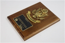 Four (4) Chi Chi Plaques/Awards - Eagle Award, Armed Forces MacDill AFB & more