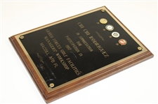 Four (4) Chi Chi Plaques/Awards - Eagle Award, Armed Forces MacDill AFB & more