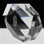 Chi Chi Rodriguez's 1986 Senior PGA United Virginia Bank Glass Trophy