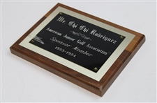 Four (4) Chi Chi Plaques/Awards - Junior Golf Assoc, Salvation Army & more