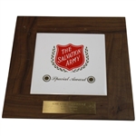 Four (4) Chi Chi Plaques/Awards - Junior Golf Assoc, Salvation Army & more