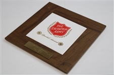 Four (4) Chi Chi Plaques/Awards - Junior Golf Assoc, Salvation Army & more