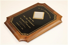 Four (4) Chi Chi Plaques/Awards - Chrysler Cup, National Guard & more