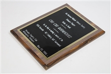 Four (4) Chi Chi Plaques/Awards - Chrysler Cup, National Guard & more
