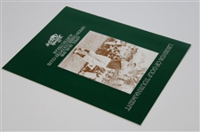 1978 Legends Of Golf Tournament at Onion Creek Country Club Program