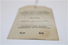 1953 Jaycee $10,000 Golf Tournament At Hyde Park CC Ticket