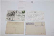 Five (5) Assorted Post Cards - Hagen, Tam O Shanter, St Andrews & More