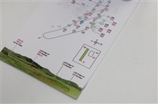 Four (4) Official Players Yardage Books - Royal Liverpool, TPC Scottsdale, Torrey Pines & Riviera