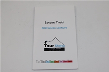 Three (3) Official Players Yardage Books - Ivanhoe, Bandon Trails & Bandon Dunes