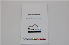 Three (3) Official Players Yardage Books - Ivanhoe, Bandon Trails & Bandon Dunes
