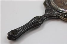 Vintage Relief Lady Golfer Mirror