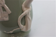 Vintage Copeland Spode England Light Green Pitcher- Fortuna