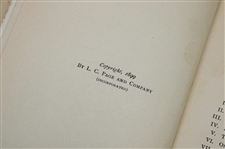 1899 'Drives And Putts' 1st Edition Book by Walter And Brooks