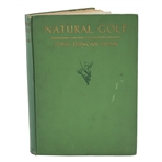 1931 Natural Golf 1st Edition Book by John Duncan Dunn