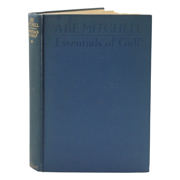 1927 Abe Mitchell: Essentials Of Golf Book