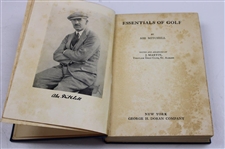1927 'Abe Mitchell: Essentials Of Golf' Book