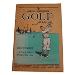 1929 Diehl-Vardon Golf Manual Manuel w/Bobby Jones, Frank Dolp, & others Action Photographs