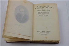 1910 'Letters of a Modern Golfer to His Grandfather' by Henry Leach