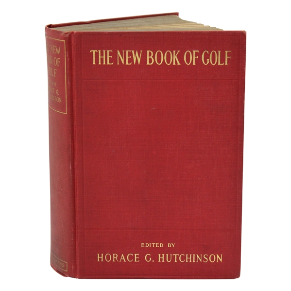 1912 The New Book Of Golf by Horace Hutchinson
