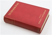 1912 'The New Book Of Golf' by Horace Hutchinson