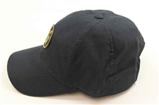 Augusta National GC Masters Tournament Circle Black Bullion Patch Logo Navy Hat - New w/Tag