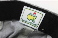 Augusta National GC Masters Tournament Circle Patch Logo Gray w/Navy Hat - New w/Tag
