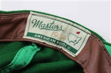 Augusta National GC Masters Tournament Vibrant Green Wool & Nylon Hat w/Circle Patch Logo