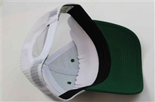 Two (2) 2022 Masters Tournament Augusta National GC Green w/White Mesh Trucker Hats - New w/Tags
