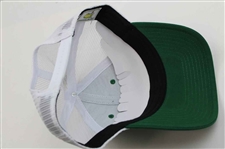Two (2) 2022 Masters Tournament Augusta National GC Green w/White Mesh Trucker Hats - New w/Tags