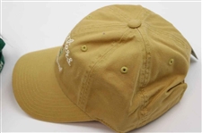 Masters Tournament Augusta National GC Green & Yellow 'Est. 1934' Caddy Hats - New w/Tags