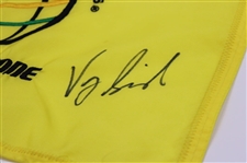 Vijay Singh Signed 2008 WGC Bridgestone Championship Used Hole #3 Flag w/COA & JSA ALOA