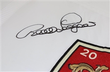 Bernhard Langer Signed 2017 KitchenAid Sr PGA Championship Embroidered Flag JSA ALOA