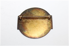1944 PGA Championship at Manito G&CC Contestant Badge - Bob Hamilton Winner