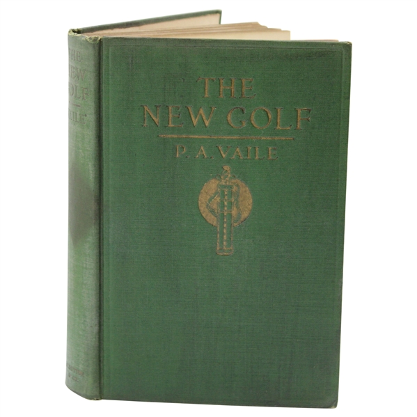 1917 The New Golf by P. A. Vaile New Revised Edition Book
