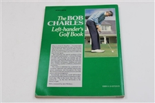 Bob Charles Signed 'Left Handers Golf Book' with New Edition Book JSA ALOA