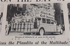 1930 Detroit News Bobby Jones 'The Emperor Of All Golf Receives The Plaudits Of The Multitude' Newspaper Article