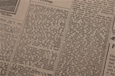 1919 New York Times Bobby Jones 'Golf Stars Will Meet At Siwanoy' Newspaper Article/Photo