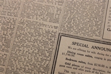 1919 New York Times Bobby Jones 'Golf Stars Will Meet At Siwanoy' Newspaper Article/Photo