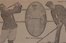 1919 New York Times Bobby Jones 'Golf Stars Will Meet At Siwanoy' Newspaper Article/Photo
