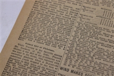 1919 New York Times Bobby Jones 'Golf Stars Will Meet At Siwanoy' Newspaper Article/Photo