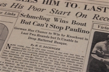 1929 Detroit News Bobby Jones 'He's The Houdini Of The Links' Newspaper Article