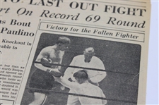 1929 Detroit News Bobby Jones 'He's The Houdini Of The Links' Newspaper Article