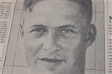 1929 Detroit News Bobby Jones 'He's The Houdini Of The Links' Newspaper Article