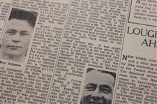 1929 Detroit News Bobby Jones 'He's The Houdini Of The Links' Newspaper Article