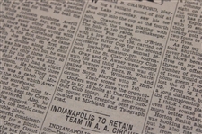 1929 Detroit News Bobby Jones 'He's The Houdini Of The Links' Newspaper Article