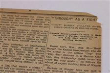 1927 Kansas City Star Bobby Jones 'Ready For The National Amateur Golf Championship Tourney' Newspaper Article