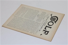 1899 Golf Far And Sure Weekly Record - Friday, January 6th